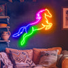 Jumping Horse Neon Sign