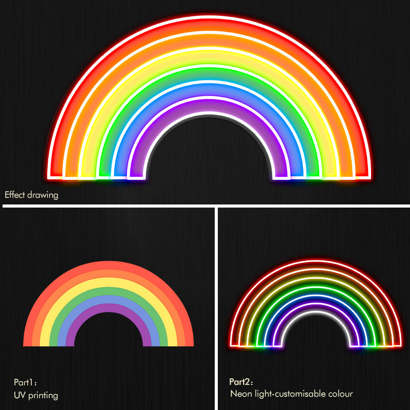 Rainbow LED Neon Sign