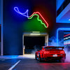 SUZUKA Track Neon lights