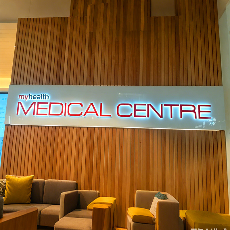 ACP Sign Panel Illuminated Channel Letters