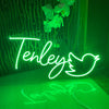 Personalised Twitter Name Neon Light