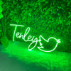 Personalised Twitter Name Neon Light