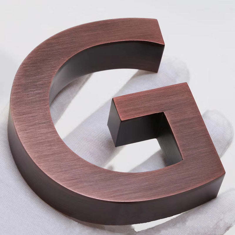 Non Illuminated Letters Signs
