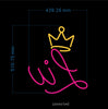 Custom image neon sign for clients