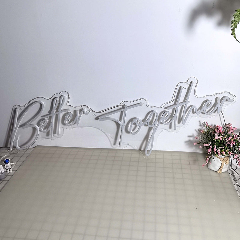 50% OFF Clearance Sale_'better together' wedding signs
