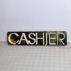 50% OFF Clearance Sale_'CASHIER' neon sign