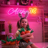 Custom Name with Butterfly LED Neon Sign