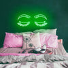 Eyelashes and Eyebrows LED neon beauty sign
