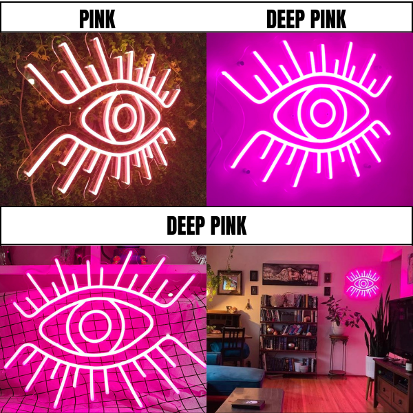Eye LED neon light