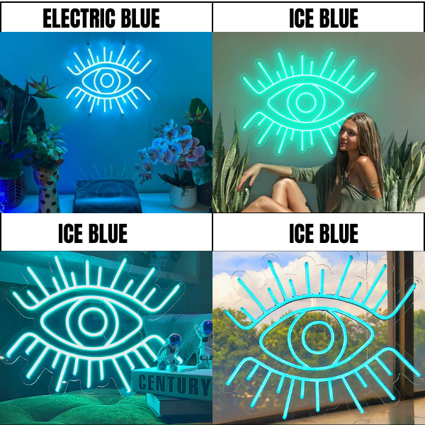 Eye LED neon light