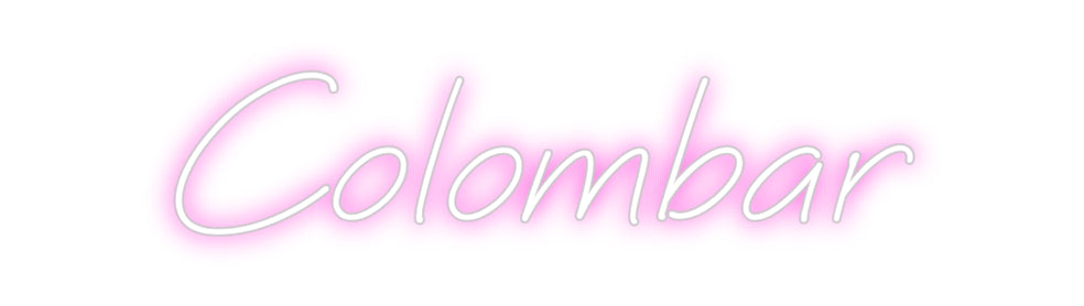 Custom neon sign Colombar