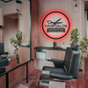 3D Metal Sign Round Neon Lights
