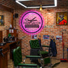 3D Metal Sign Round Neon Lights
