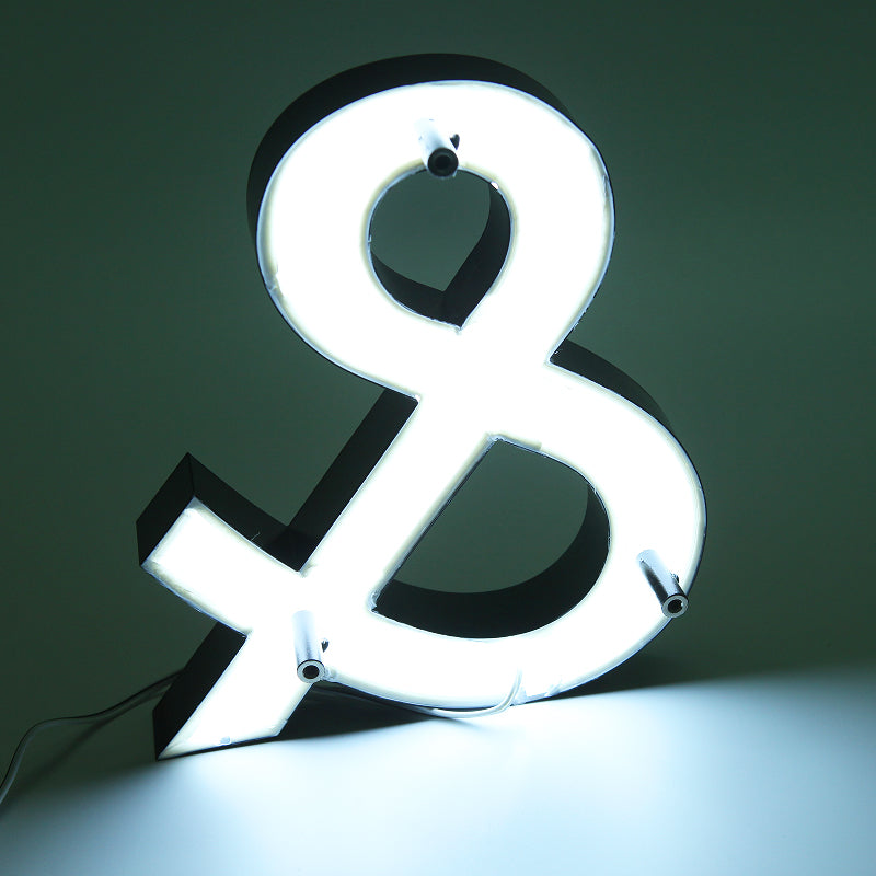 Custom backlit letters signs