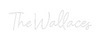 Custom neon sign The Wallaces