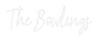 Custom neon sign The Bowlings