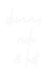 Custom neon sign skinny 
rich...