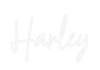 Custom neon sign Harley