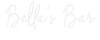 Custom neon sign Bella’s Bar