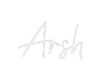 Custom neon sign Arsh
