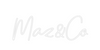 Custom neon sign Maz&Co