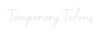 Custom neon sign Temporary Tal...