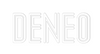 Custom neon sign DENEO