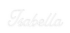Custom neon sign Isabella