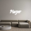 Custom neon sign Harper