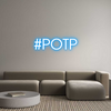 Custom neon sign #POTP