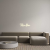 Custom neon sign Tillie Bean