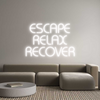 Custom neon sign ESCAPE
RELAX...