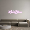 Custom neon sign  MikeStina