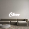 Custom neon sign Cheers