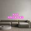 Custom neon sign SUKE
SUSHI &...