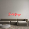 Custom neon sign Frank’s Garage