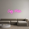 Custom neon sign Crafty Martha