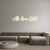 Custom neon sign Villa Beau So...