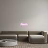 Custom neon sign Isabella