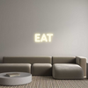 Custom neon sign EAT
