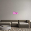Custom neon sign Keira