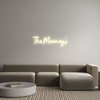 Custom neon sign The Meaney's