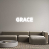 Custom neon sign Grace