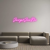 Custom neon sign Jeswyn+JianNee