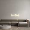 Custom neon sign The Atwals