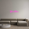 Custom neon sign Tyler & Olivia