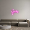 Custom neon sign Goodes