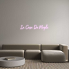Custom neon sign La Casa De Ma...