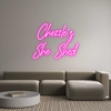 Custom neon sign Chezzle's
Sh...