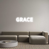 Custom neon sign Grace